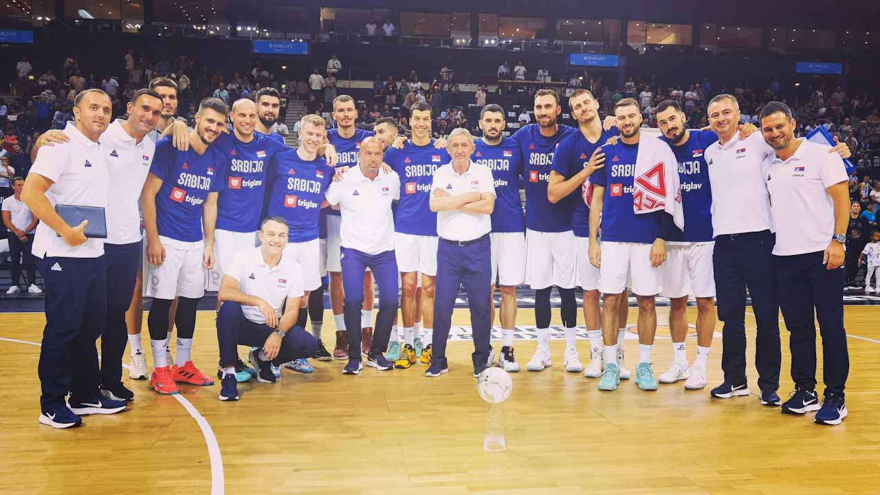 Košarkaši Srbije ubedljivi protiv Nemačke za prvo mesto na turniru u Hamburgu